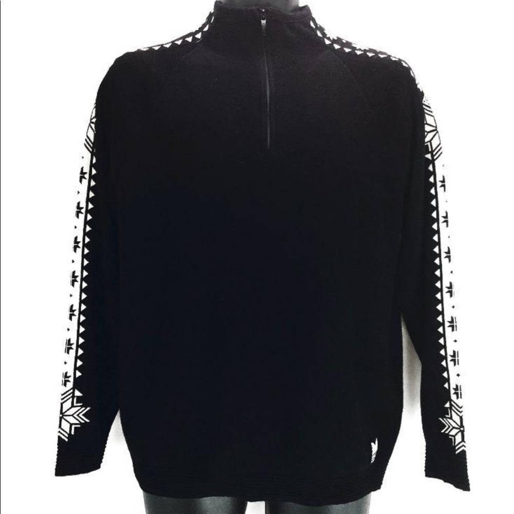 Dale of Norway size medium black wool pullover